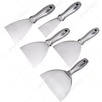MSN Spackle Tool Putty Knife Scraper Set - China Putty Knife  Stainless/Carbon Steel Wall Scraper, Wall Scraper with Rubber & Plastic  Handle